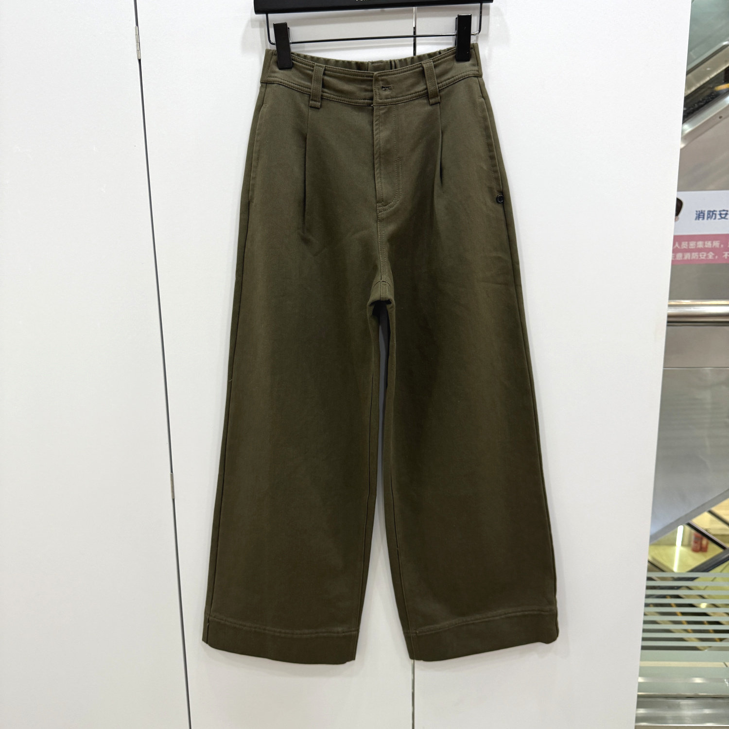 百味Q532K7798欧洲站2025秋高端时尚百搭休闲直筒阔腿裤显瘦长裤