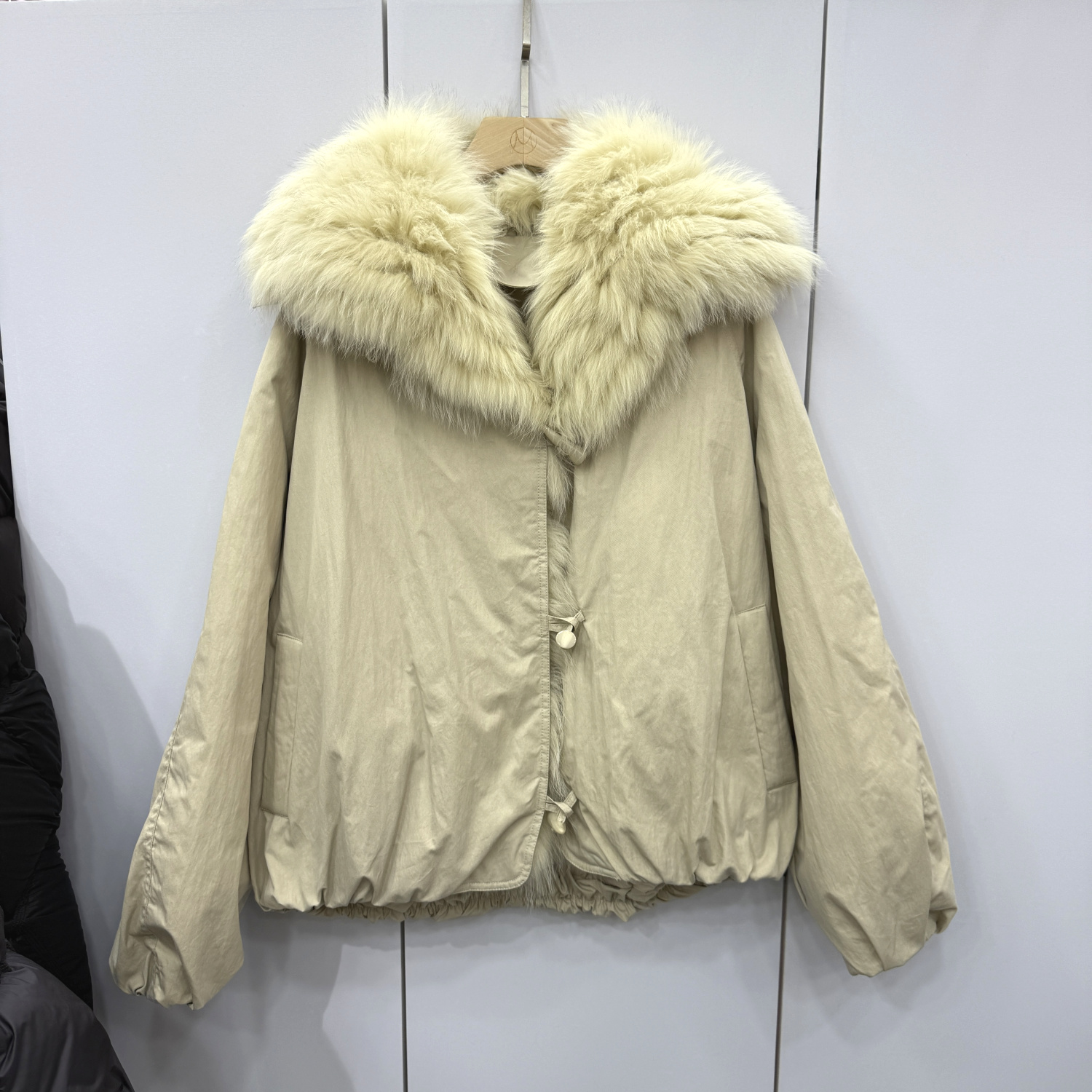 722欧洲站25冬新款大毛领宽松显瘦保暖时尚百搭派克羽绒服外套潮