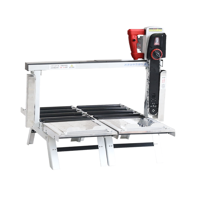 新款轻质泡沫砖切割机带锯台式加气块砖切砖机电动发泡水泥砖工具