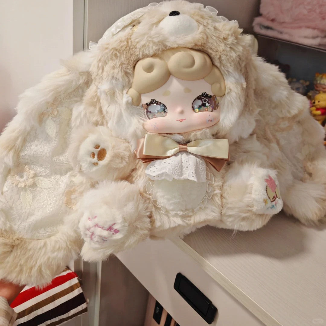 LuckyDeerNai甜茶小兔600%系列毛绒大体盲盒潮玩可爱摆件