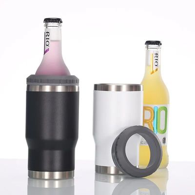 4 in 1 Can Cooler Tumbler for 12 Oz Cans, Slim Cans,and Bott