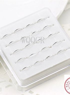 20PCS 925 Silver Nose Ring Lip Piercing Jewelry For Women Ca