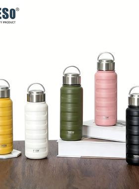 Tyeso Double Stainless Steel Thermos Mug Portable Sport Vacu
