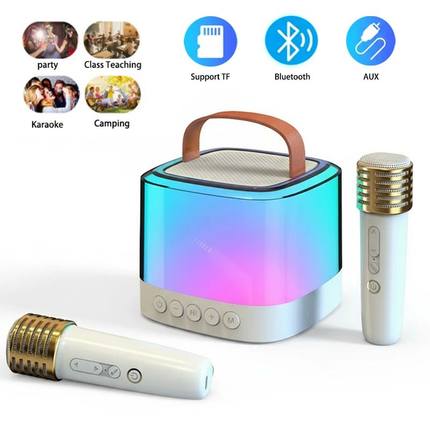 Wireless Bluetooth Speaker With Microphone Kids Bluetooth Ka