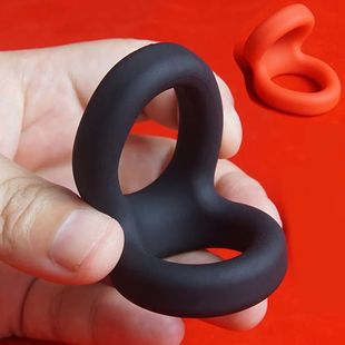 Ring for Scrotum Dual Silicone Testicles Cock Thick Penis