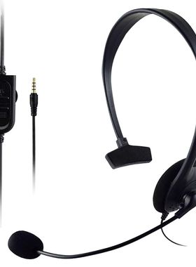 Universal Call Center Headphones 3.5mm Wired Gaming Business