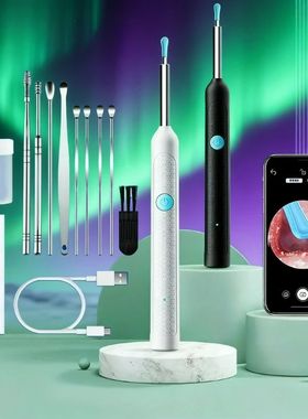 Smart Visual Ear Sticks Otoscope Endoscope Wax Removal Tool