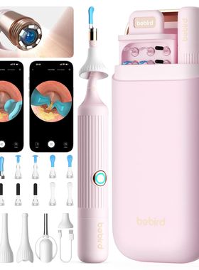 [Pink Color] Bebird EarSight Plus I35R Visual Earpick Ear Cl