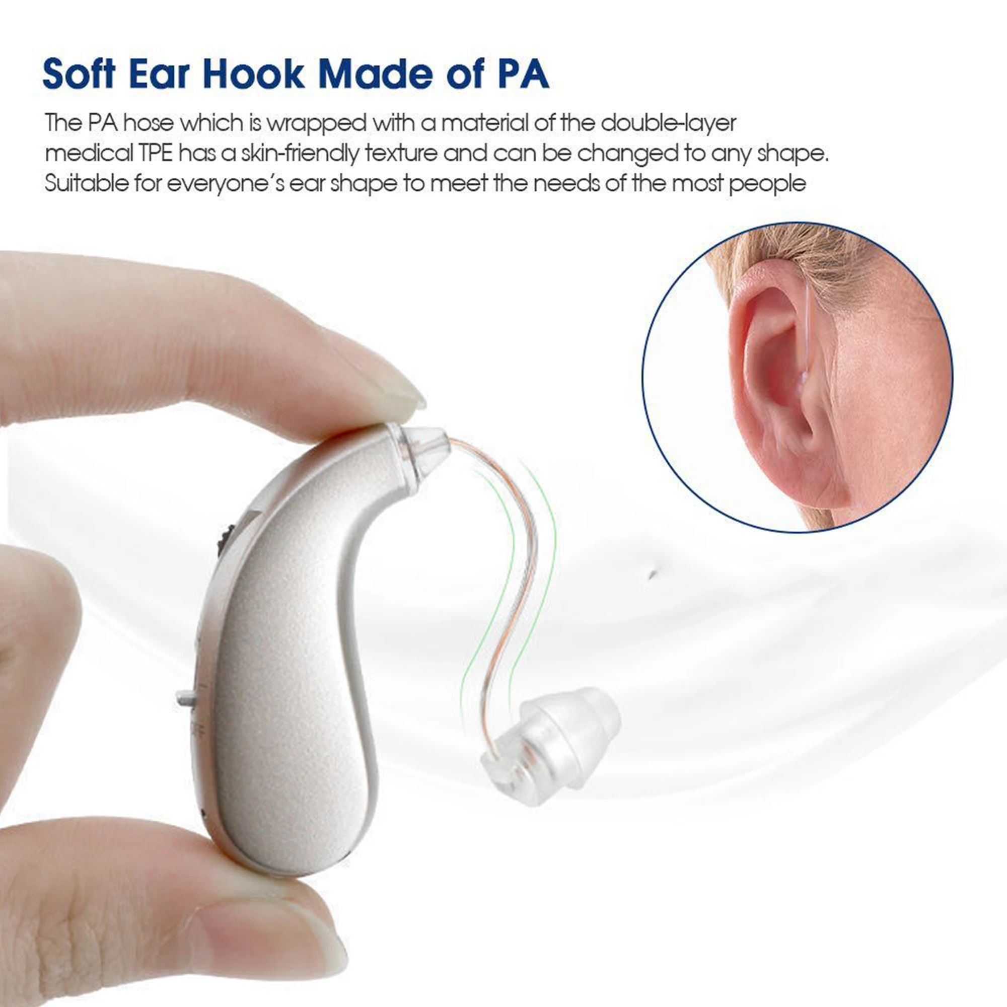 Rechargeable Hearing Aid Mini Adjustable Tone 2024 Best Soun