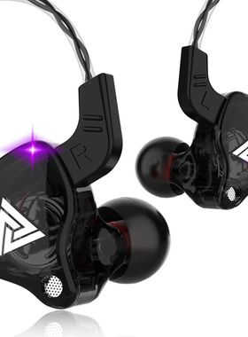 Ak6 Original Wired Headphones with Mic, High-QualitySound, H