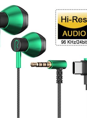 Type-C Wired Headphones For Samsung Galaxy S25 S24 S23 S22 U