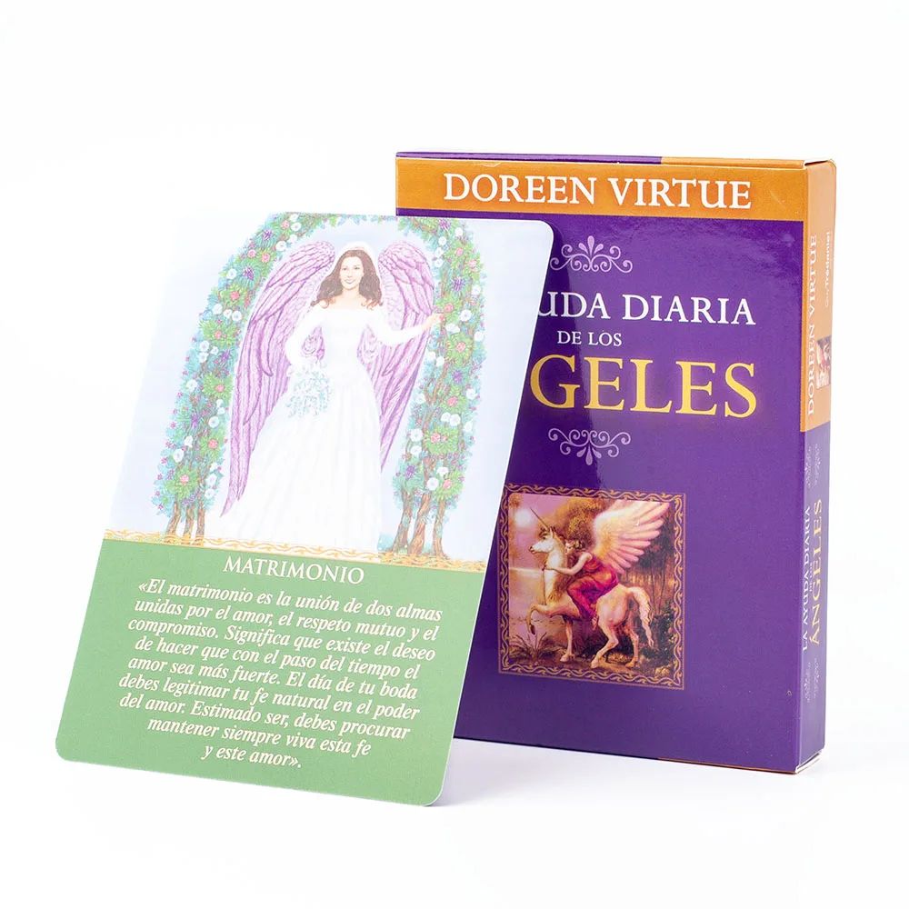 Daily Guidance From Your Angels Oracle 44 Cards Deck 10.4*7.