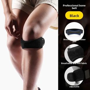 Adjustable Strap EVA Sports Knee Brace Kneepads Supp Patella
