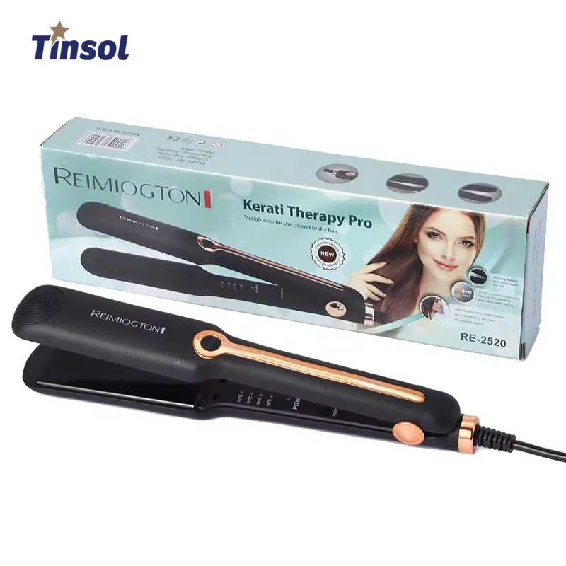 Professional Hair Straightener Curling Iron Ceramic Flat Iro