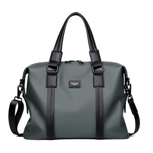 cateikarrui男士旅行包单肩斜挎包时尚休闲手提包大容量邮差背包