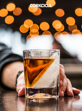 H的礼物清单丨美国CORKCICLE「ins风」Whiskey Wedge威士忌冰酒杯