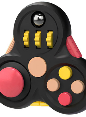 Fidget Pad Autism Figette Cubes Clicker Controller Desk Toy