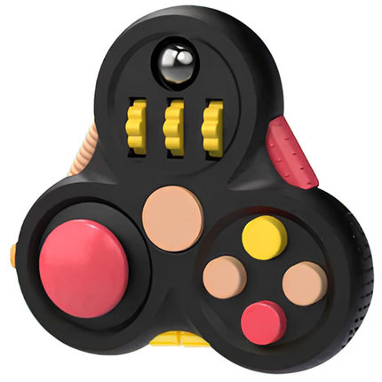Fidget Pad Autism Figette Cubes Clicker Controller Desk Toy