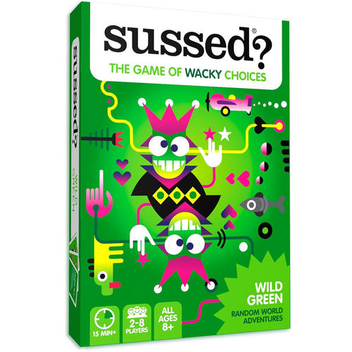 英文桌游SUSSED?推理游戏