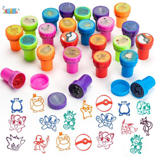 12Pcs Anime pokemon stamps Teacher Classroom Party Favors章