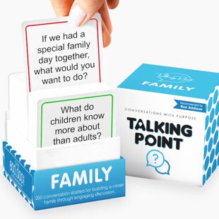 talking point Family Conversation Cards Connect with Family