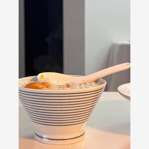 陶瓷精致清雅高脚碗一人一个家用
