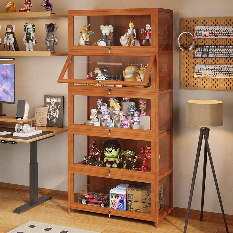 拉车套罩手办透明展示柜带锁陈列柜学生书架书柜亚克力乐高盲盒摆,影音电器,投影仪支架(三角架),淘宝优惠券,粉丝福利购,淘宝优惠卷