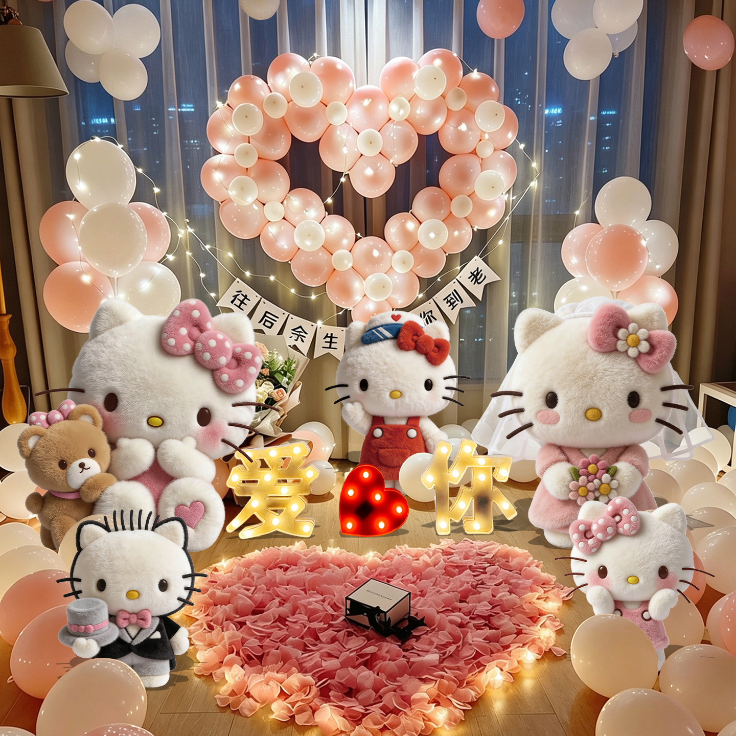 HelloKitty求婚520KT板套装