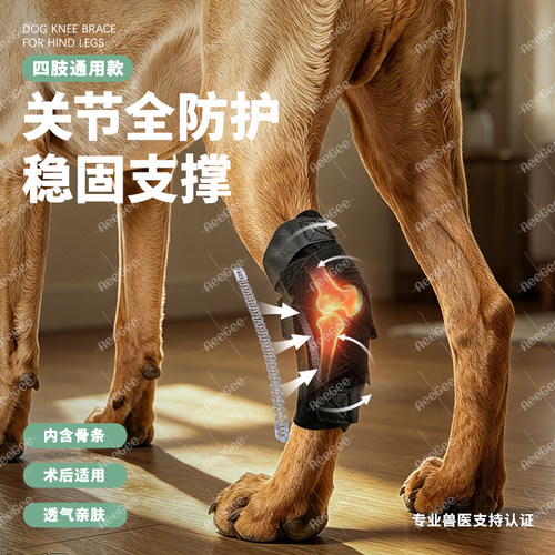 狗狗护膝关节支撑辅助带四肢通用