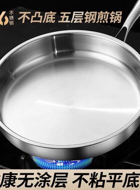 德国精工316食品级无涂层煎锅