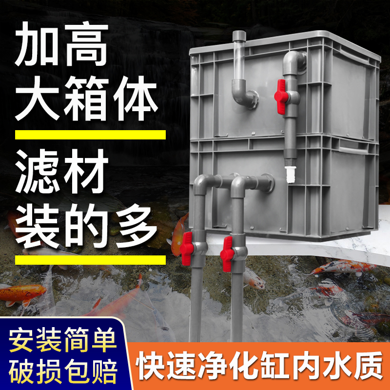 鱼缸鱼池外置周转滴流过滤箱