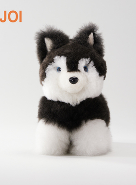 【新品】injoi30公分哈士奇羊驼毛狗狗玩偶毛绒闺蜜生日新年礼物
