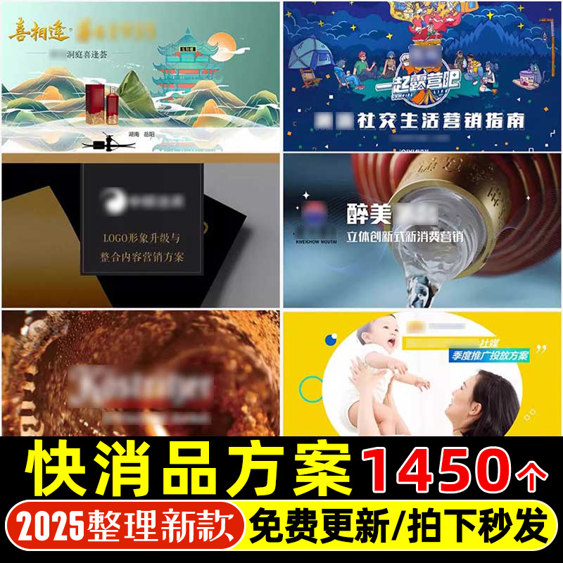 4A广告公司快消日化洗衣护理品牌全案市场推广营销策划PPT方案