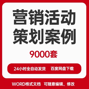 品牌企划口碑营销推广案例技巧公关传播路演节日演出活动PPT模板