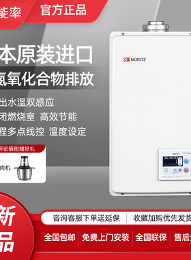 NORITZ/能率GQ-1637WSFFA/GQ-2037WSFFA进口室内平衡式燃气热水器