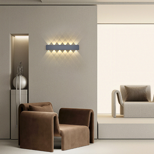 2025新款极简创意壁灯意式轻奢卧室床头客厅背景墙楼梯过道墙壁灯