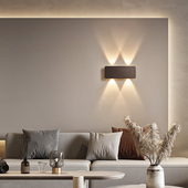 2025新款 轻奢长条聚光壁灯过道走廊楼梯高级感艺术入户床头灯墙灯