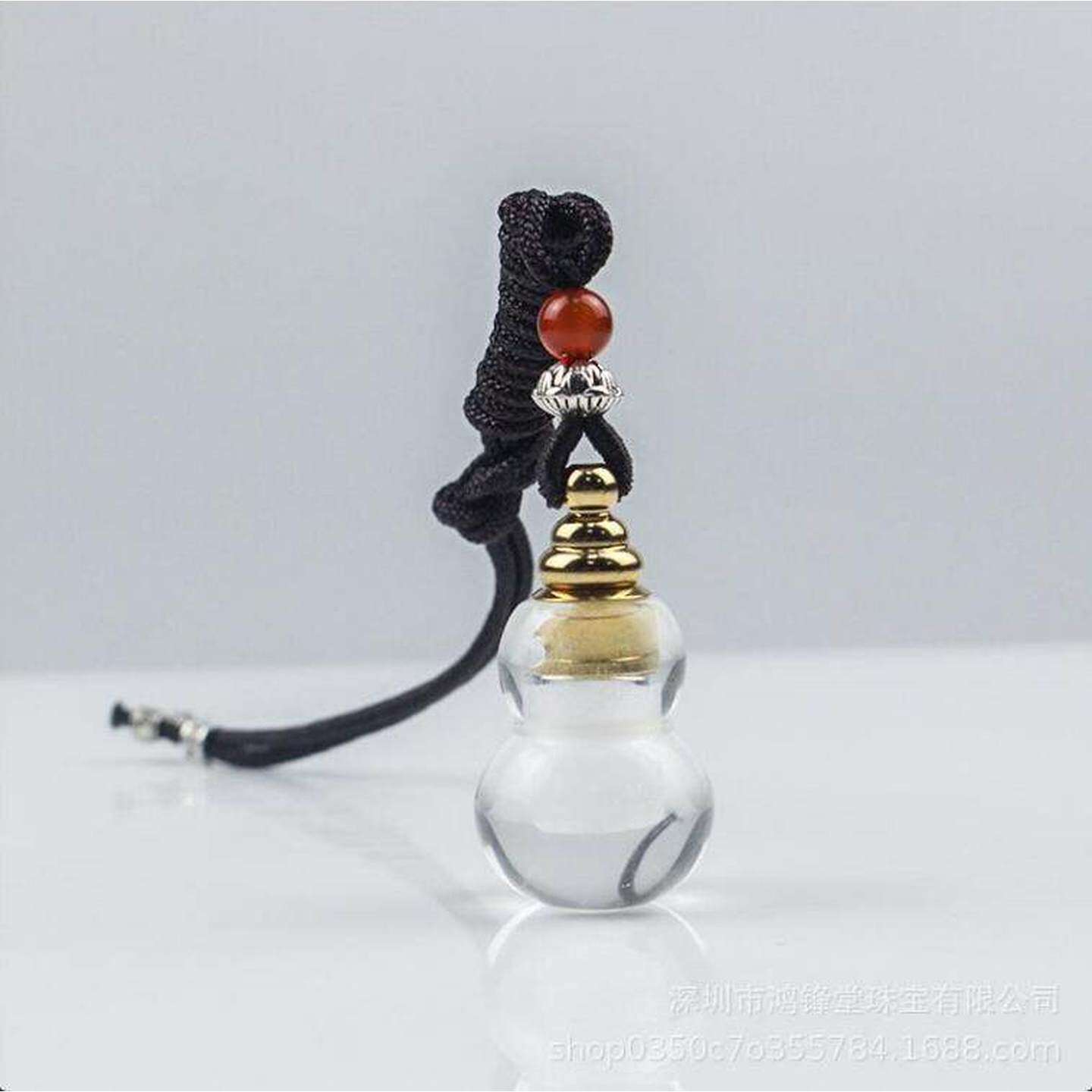 天然玛瑙玉空心小葫芦空心可打开装香水精油朱砂楞严经吊坠瓶