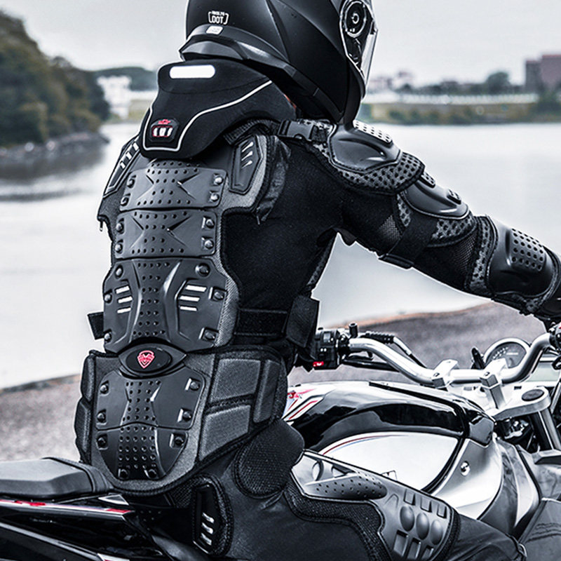 速莱特摩托车骑行护甲衣全身防摔赛车服男女铠甲机车护膝骑行护具