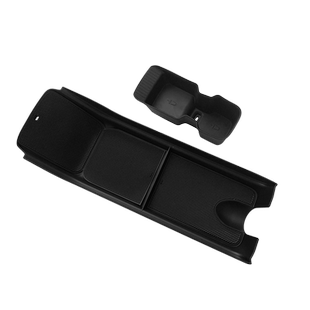 专用五菱宝骏悦也plus车内饰水杯储物盒改装件扶手箱通道收纳盒