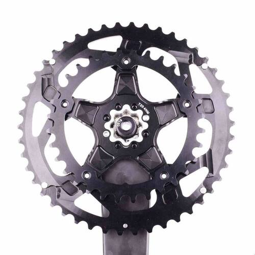 STONE BCD110 五爪曲柄用gravel 爬坡 越野公路 双盘46T 32T