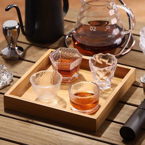 小号手冲咖啡杯子主人杯小茶杯品尝品鉴杯单品茗杯日式简约玻璃杯