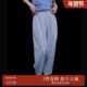 0125208750060 2025秋冬褶裥收腰廓形休闲裤 ins博主同款 AMERI
