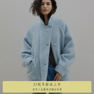 25冬UND系列毛绒感夹克外套0225206610500 AMERI ins博主同款