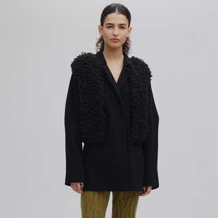 针织马夹背心0225201910670 AMERI25冬UND系列短款 ins博主同款