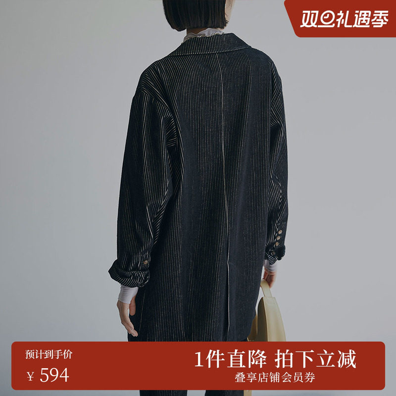 AMERI秋冬新款灯芯绒复古宽松