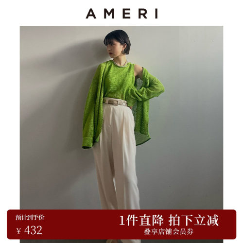 AMERI宽松阔腿休闲西裤