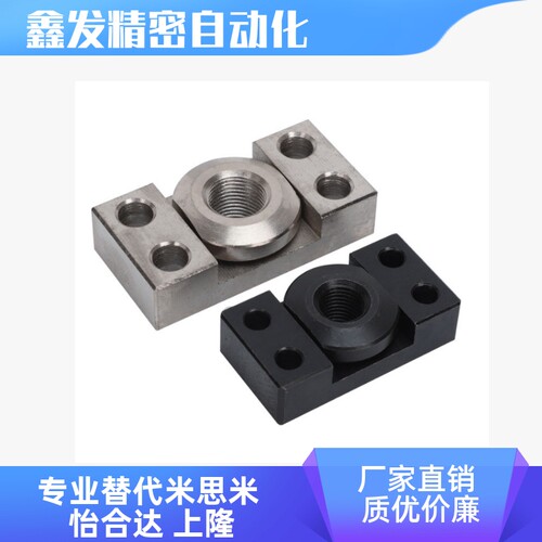 WHK02/01/ 浮动接头 硬度法兰组件气缸连接件 挡块低安装薄型