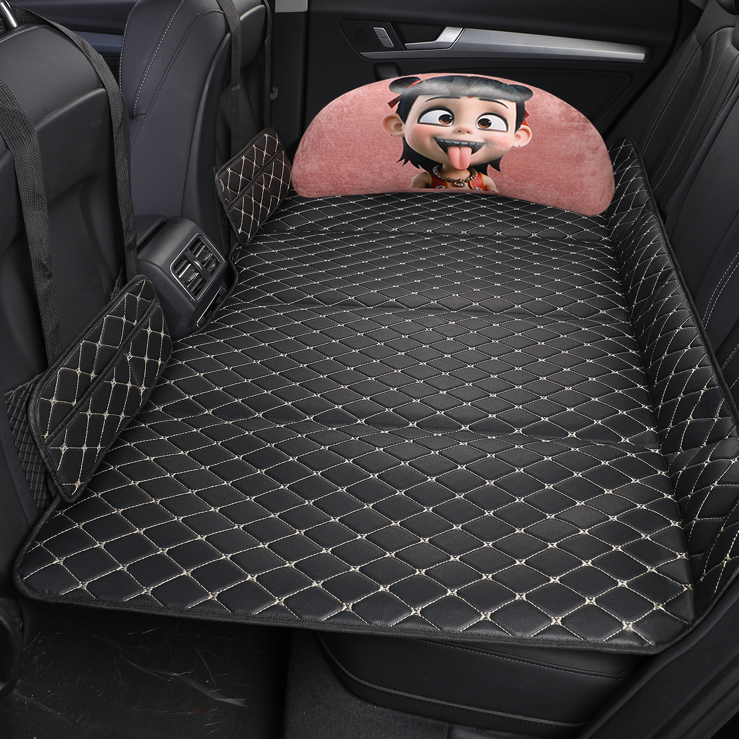 汽车后排睡垫车载床垫旅行床后座改床延长板轿车SUV车里睡觉神器