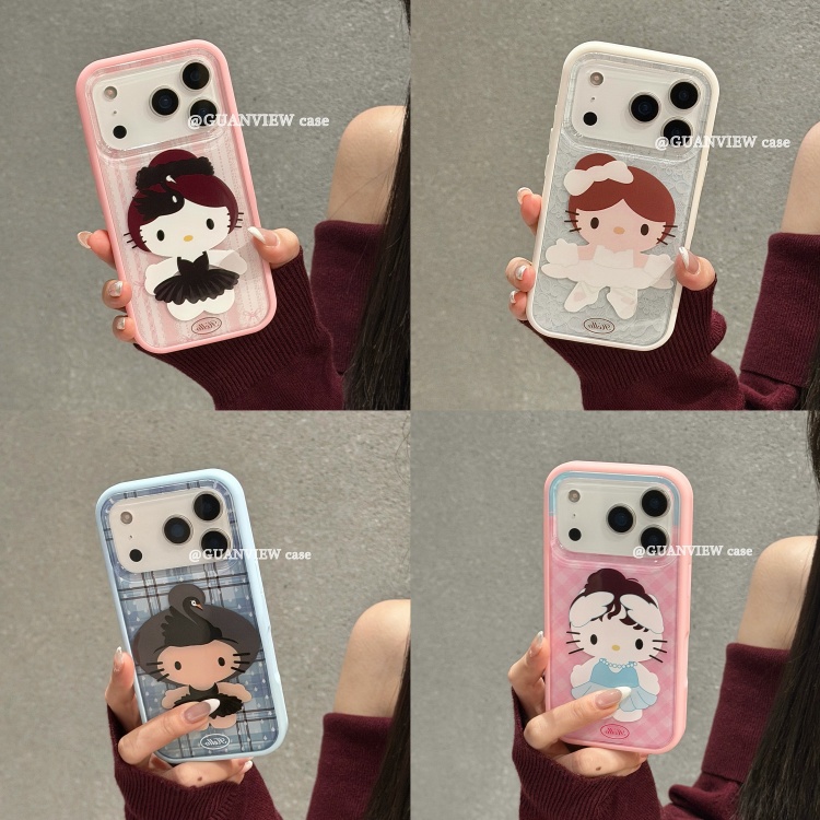 少女天鹅芭蕾舞系列kt猫手机壳